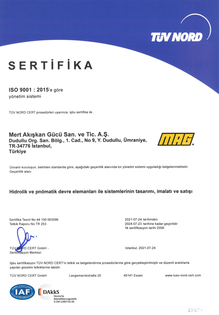 ISO 9001 SERTFKA
